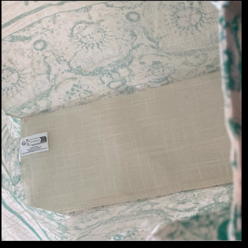 💚Dior Linen Green Tote GWP - Picture 8 of 10